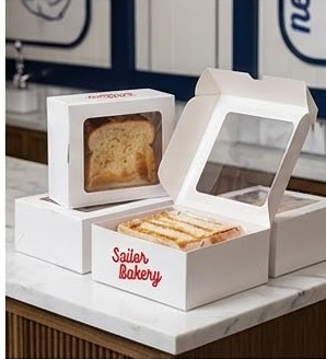 Cake take-away boxes